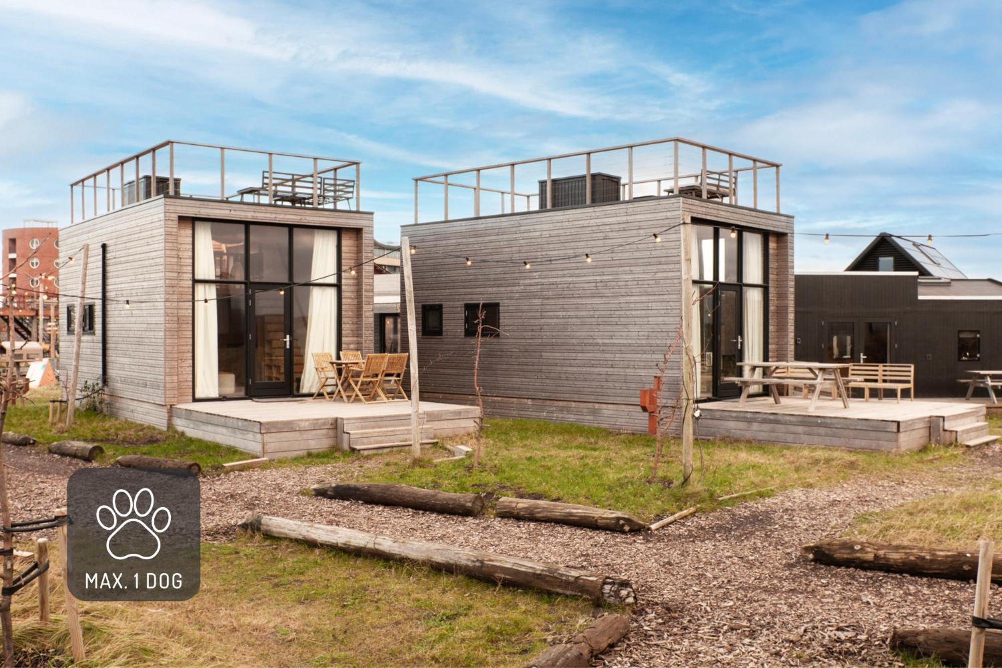 Basecamp Tiny House Eco Resort IJmuiden Exterior foto